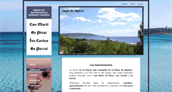 Desktop Screenshot of canmartiformentera.com